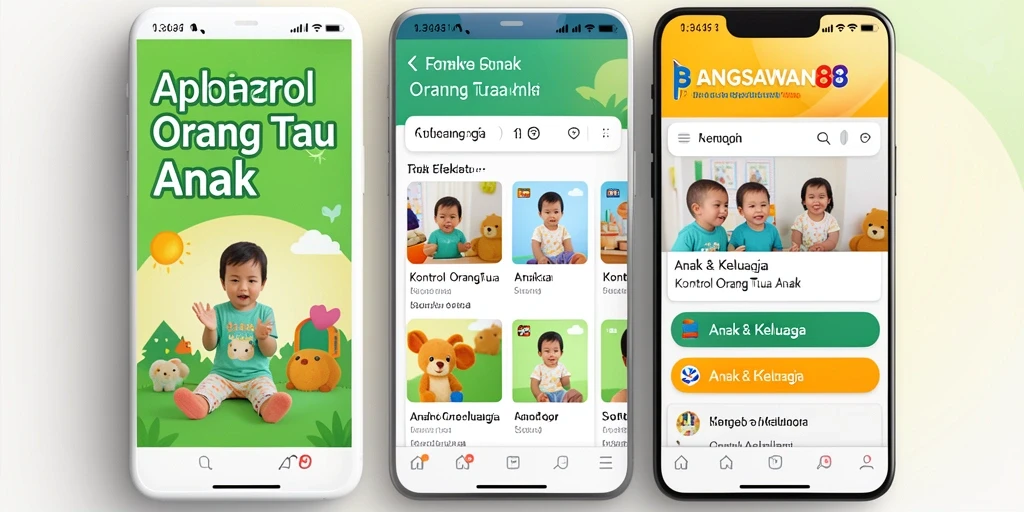 Antarmuka BANGSAWAN88 yang ramah pengguna untuk kontrol orang tua.