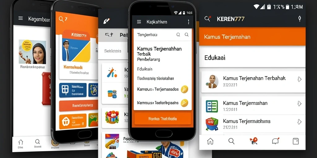 Tampilan antarmuka KEREN777 yang sederhana dan fungsional.