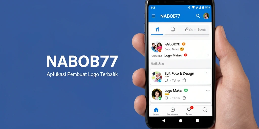 Tampilan antarmuka <strong>NABOB77</strong> untuk desain logo yang menarik dan fungsional.