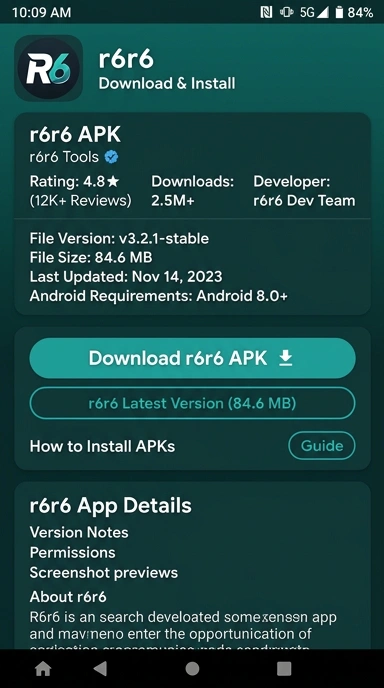Unduh dan Instal APK r6r6 untuk Android dengan Mudah